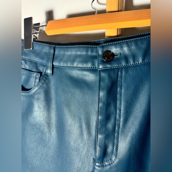 Joe Fresh Faux Leather Pants - Size 6 - Picture 2 of 7